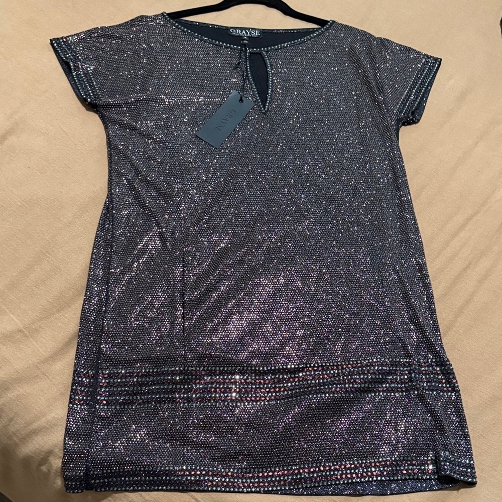 Gray Women's Midi Dress - Picture 5 of 13